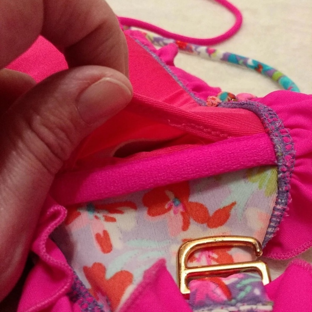 Victoria's Secret Multicolor Ruffled Bikini - Picture 12 of 12